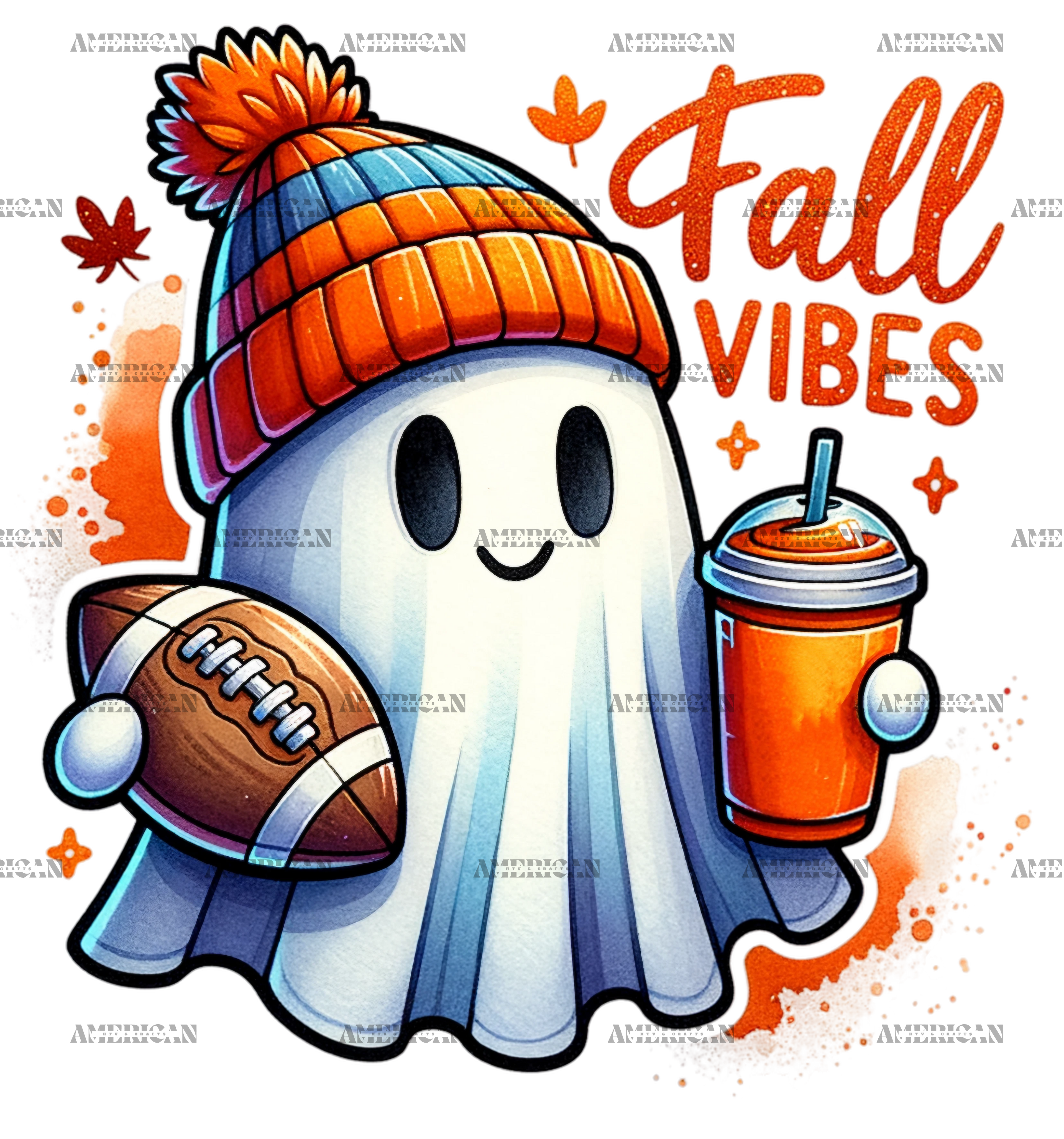 Football Fall Vibes-3 DTF Transfer