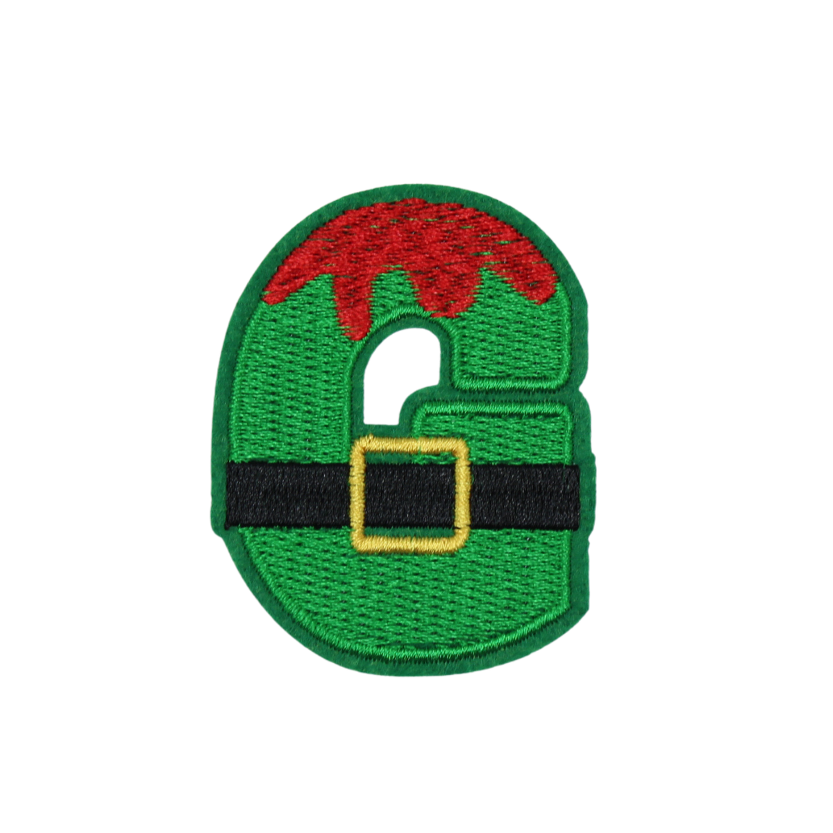 Christmas 2.5" Embroidery Letter Varsity