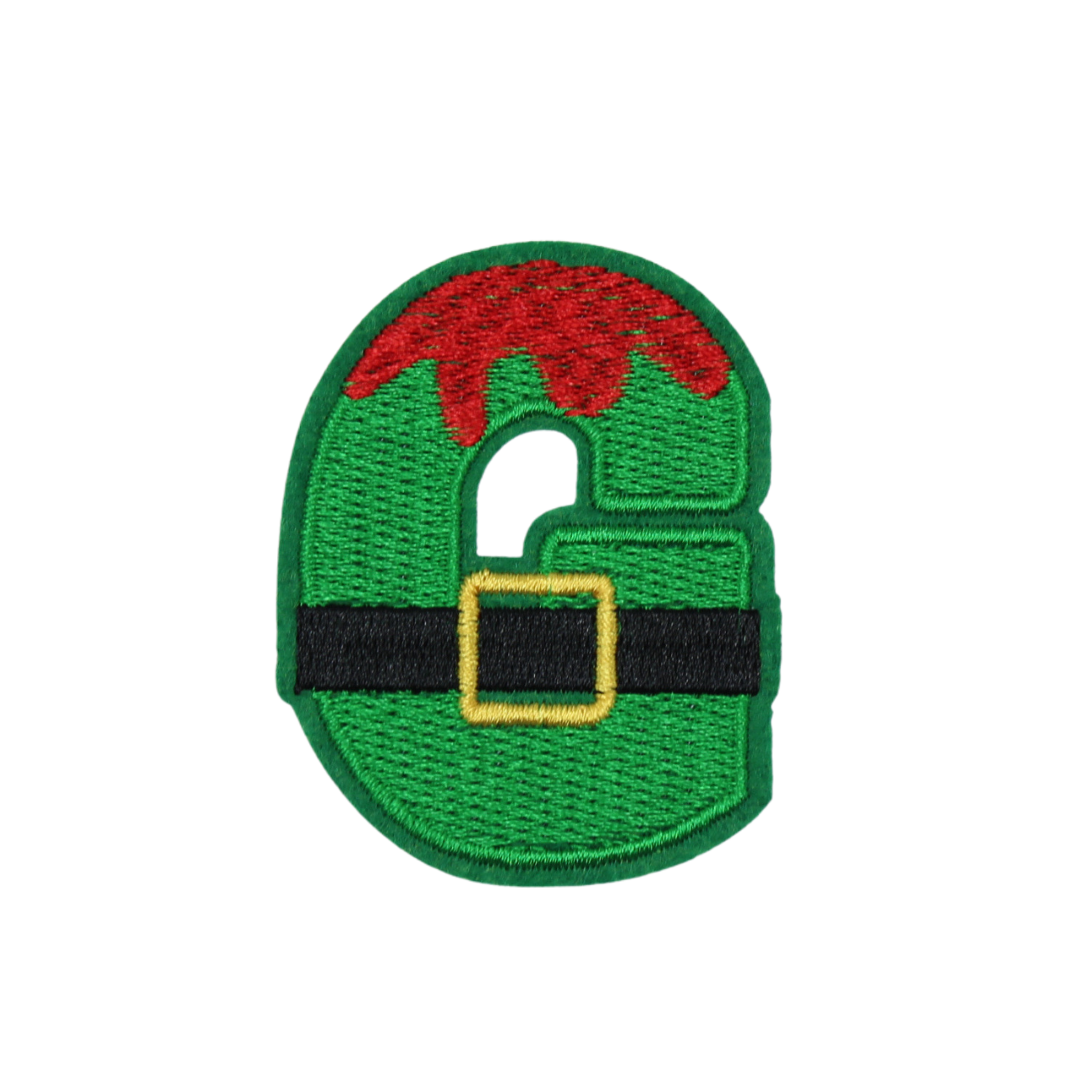Christmas 2.5" Embroidery Letter Varsity
