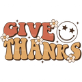 Give Thanks DTF Transfer