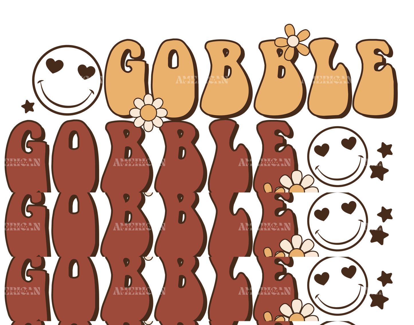 Gobble Gobble Gobble DTF Transfer