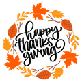 Happy Thanksgiving-2 DTF Transfer