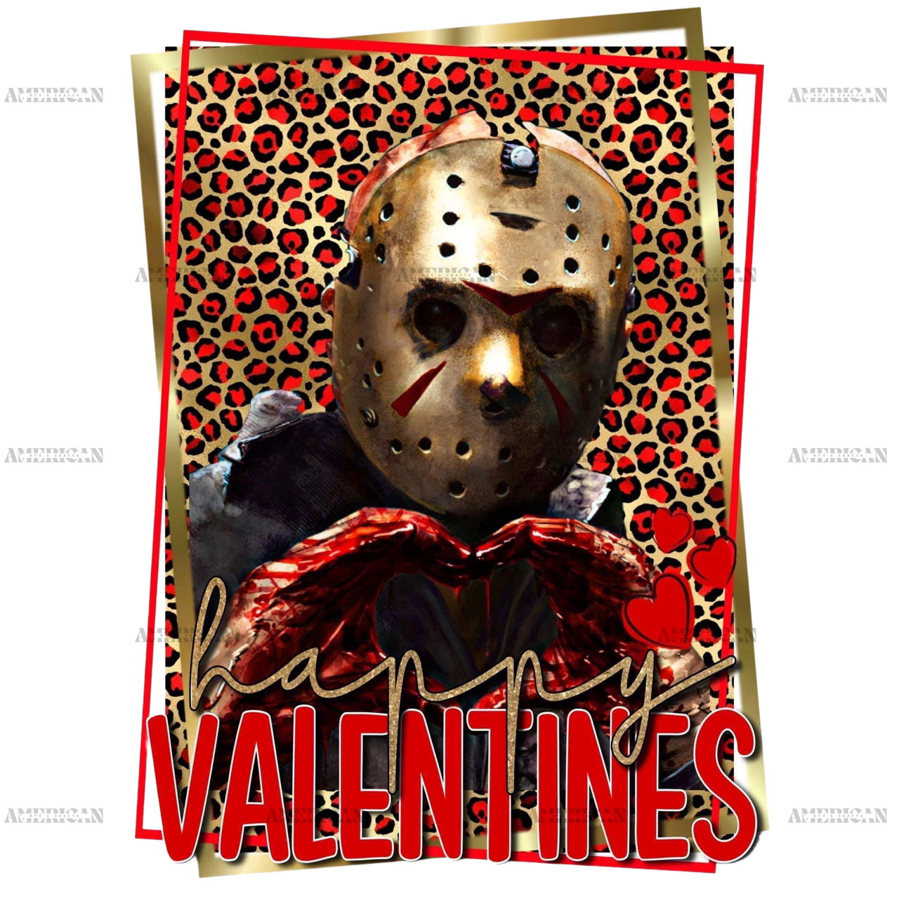 Happy Valentines Jason DTF Transfer