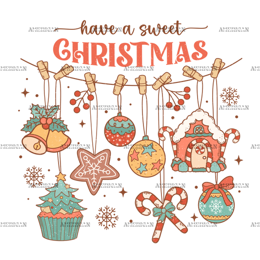 Have A Hanging Sweet Christmas DTF Transfer