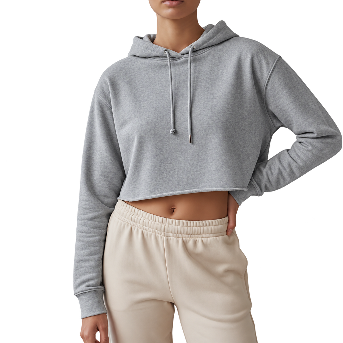 American & Company Women’s Crop Top Hoodies