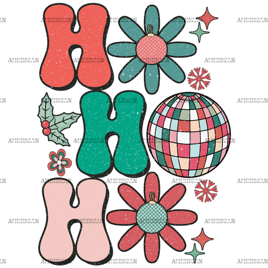 HoHoHo-1 DTF Transfer