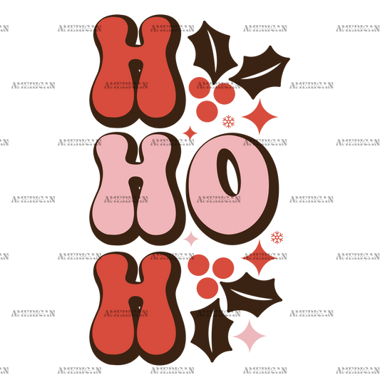 HoHoHo-2 DTF Transfer