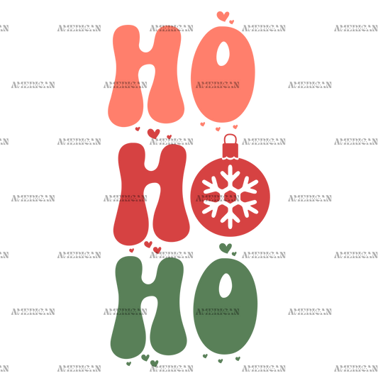 HoHoHo-3 DTF Transfer