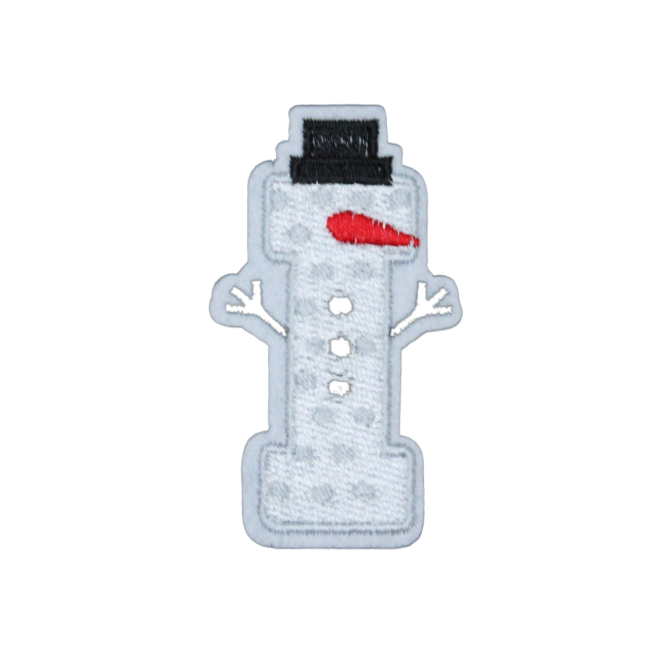 Christmas 2.5" Embroidery Letter Varsity