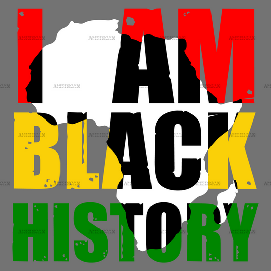 I am Black History-4 DTF Transfer