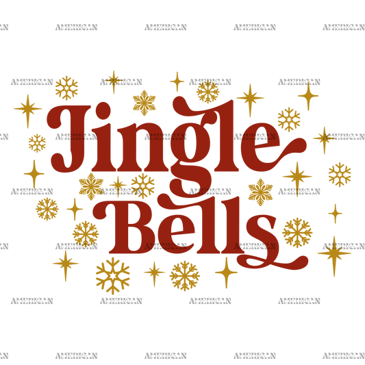 Jingle Bells-4 DTF Transfer