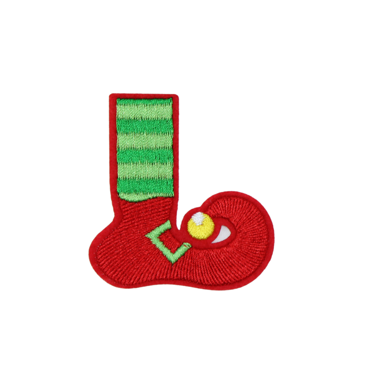 Christmas 2.5" Embroidery Letter Varsity