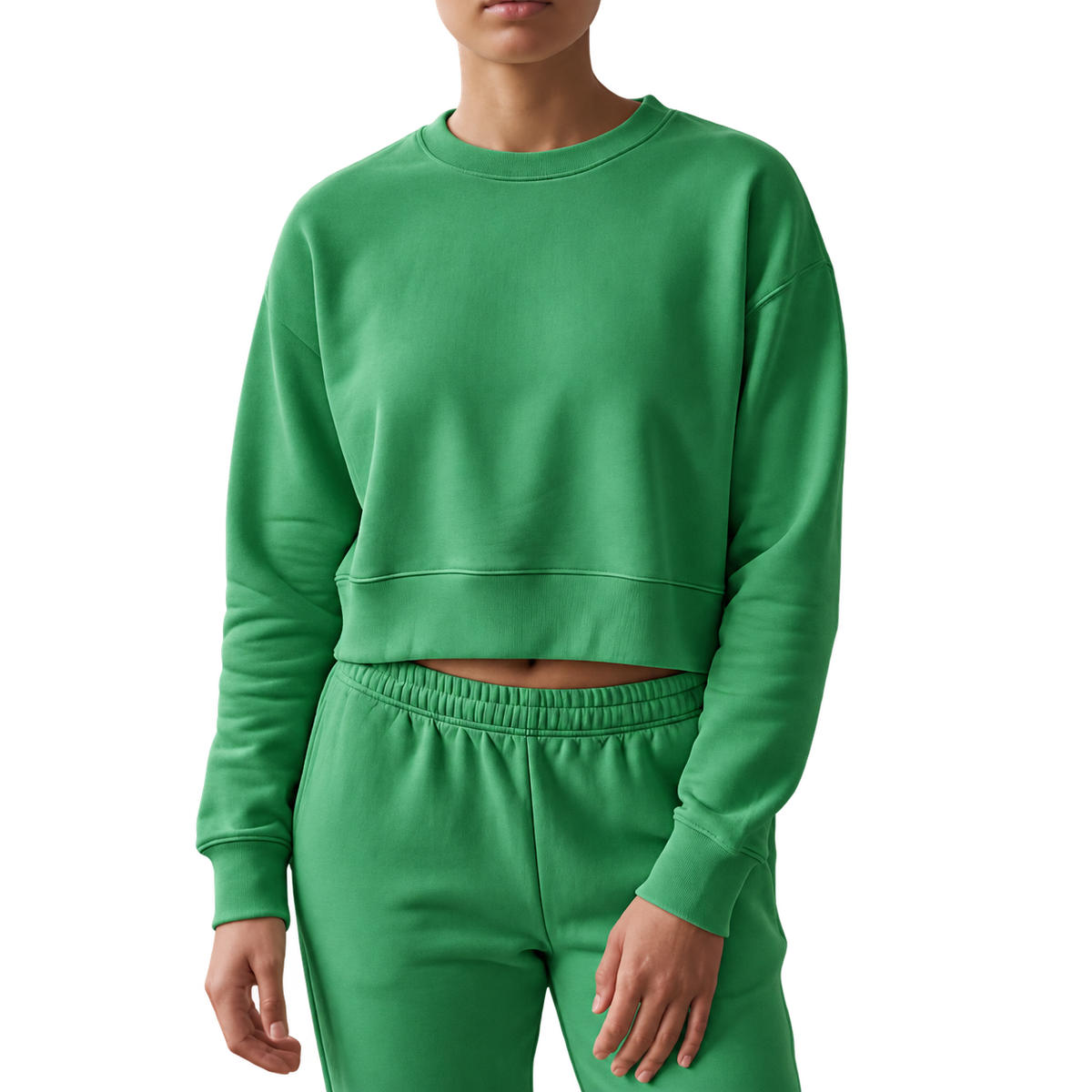 American & Company Women’s Crop Top Sweatshirts