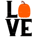 Love Fall-3 DTF Transfer