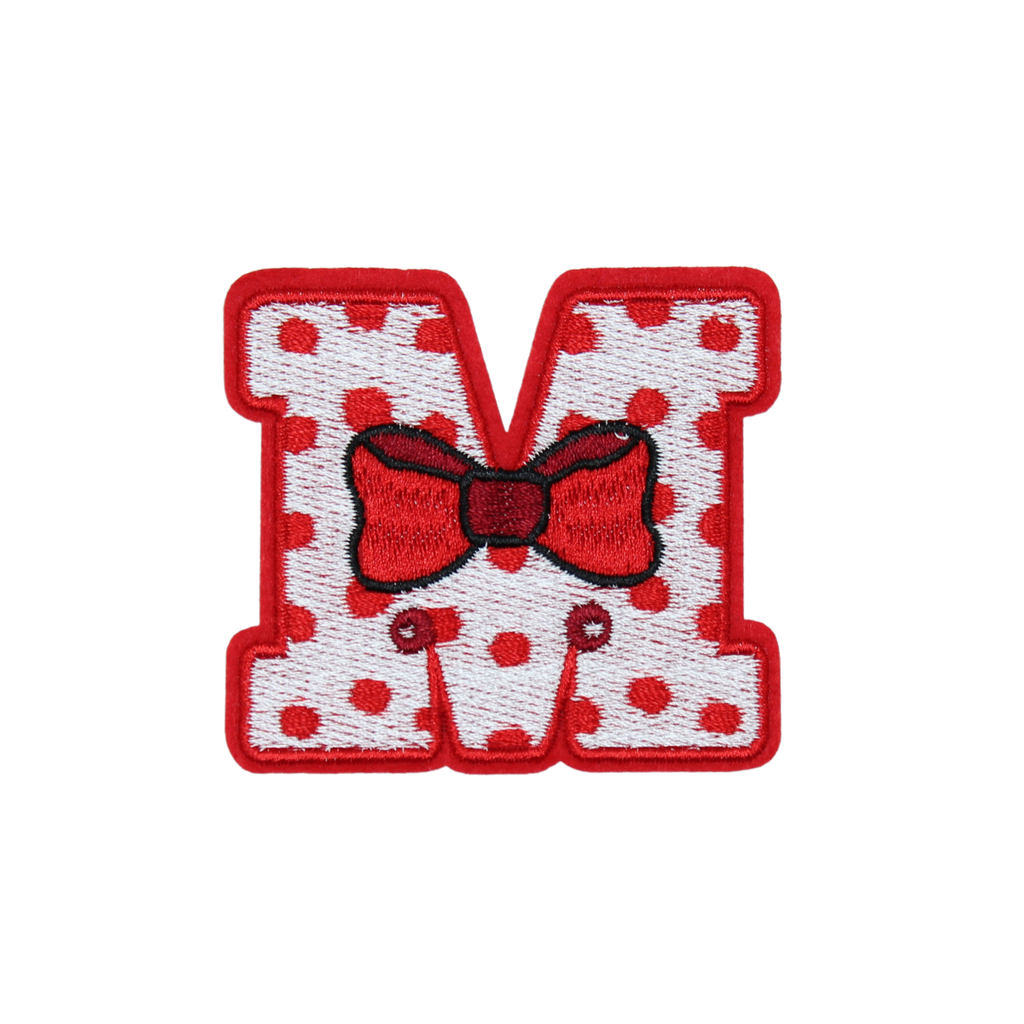 Christmas 2.5" Embroidery Letter Varsity