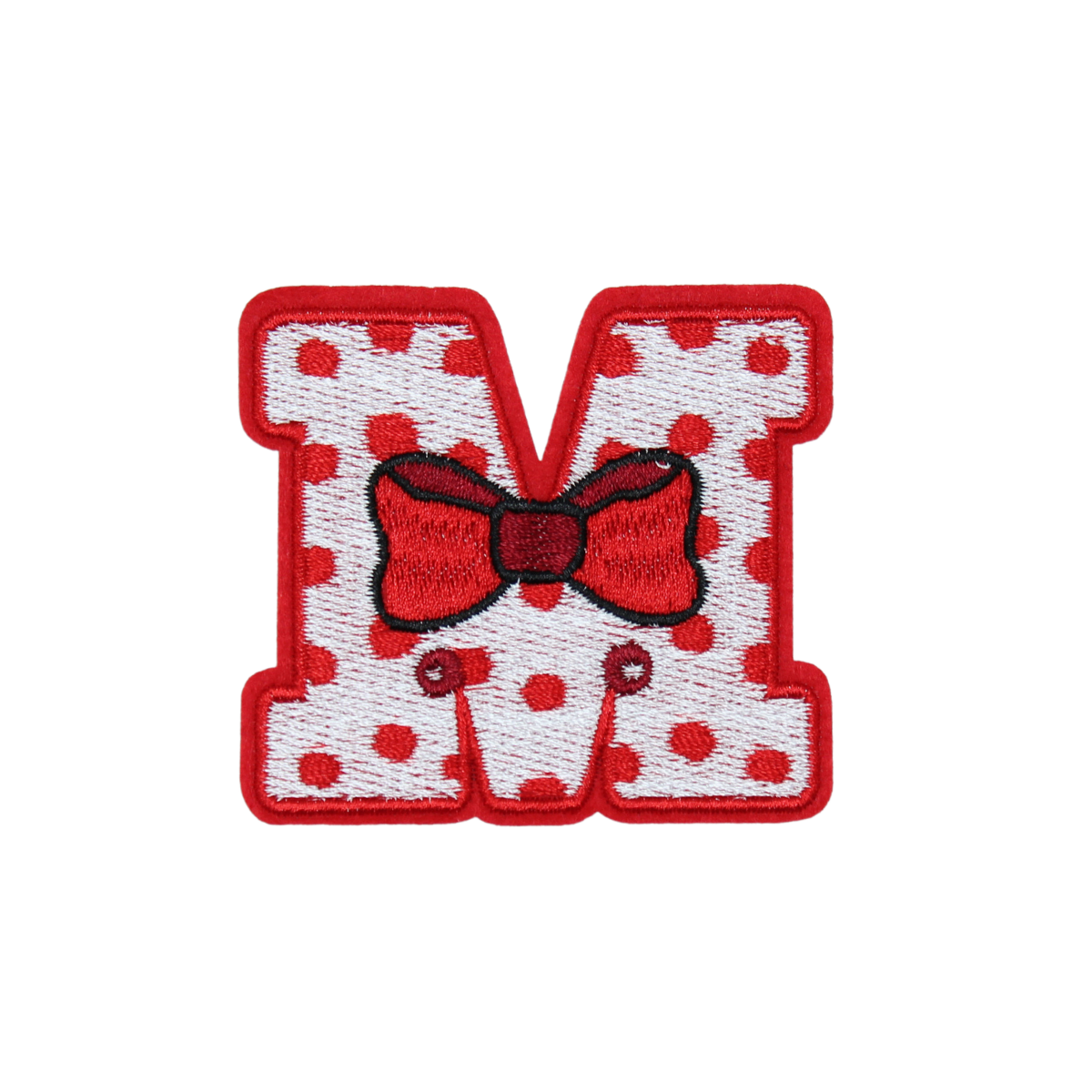 Christmas 2.5" Embroidery Letter Varsity