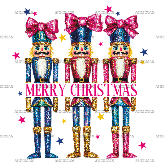 Merry Christmas Nutcracker-3 DTF Transfer