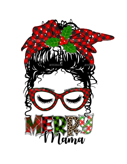 Merry Mama DTF Transfer