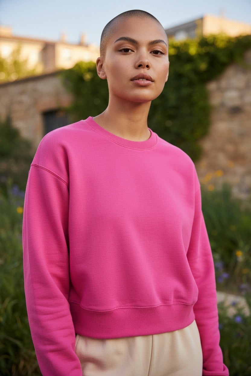 Women’s Crop Top Sweatshirts By American & Co