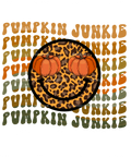 Pumpkin Junkie DTF Transfer
