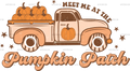 Pumpkin Patch Truck DTF Transfer