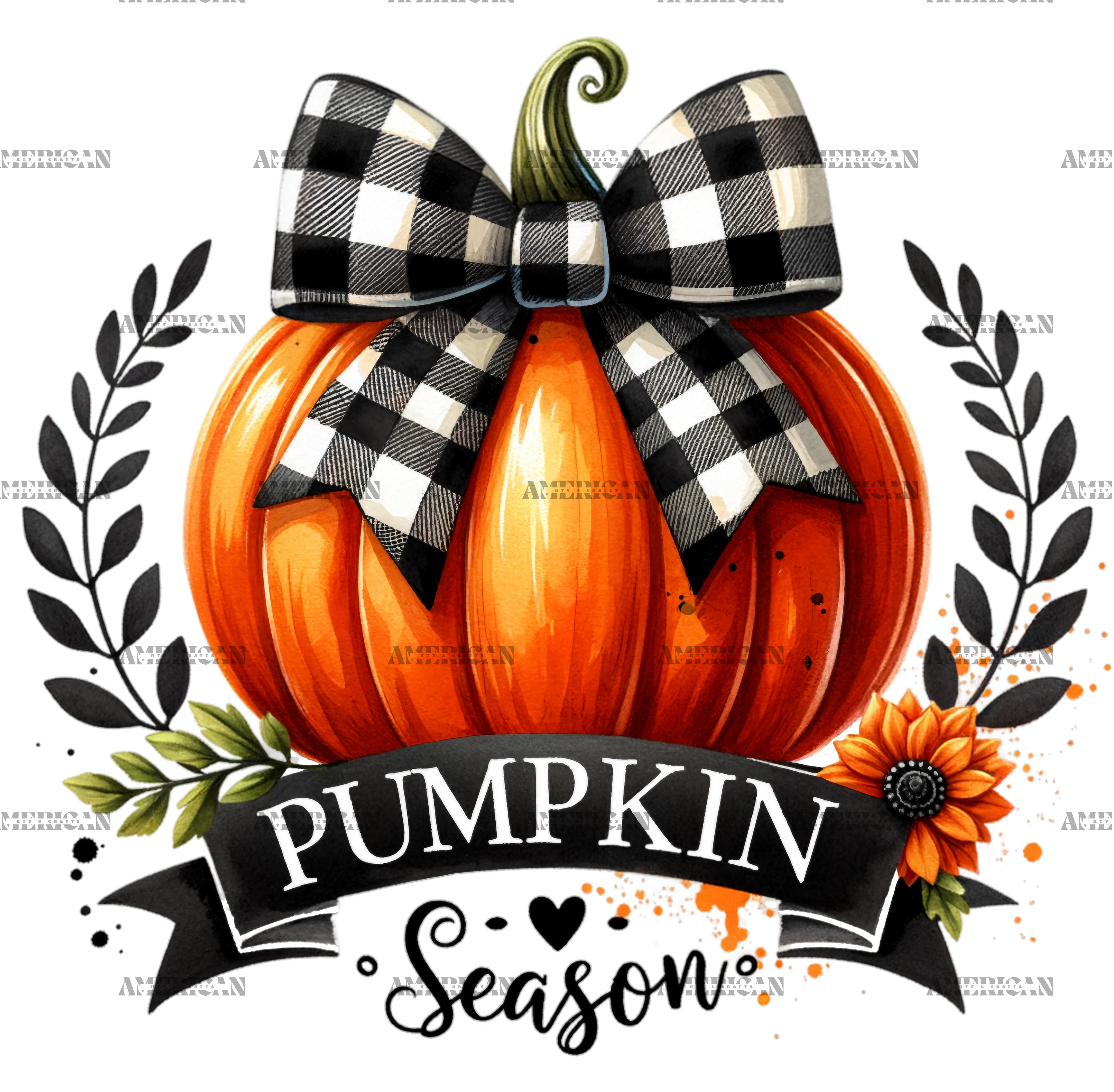 Pumpkin Season-1 DTF Transfer