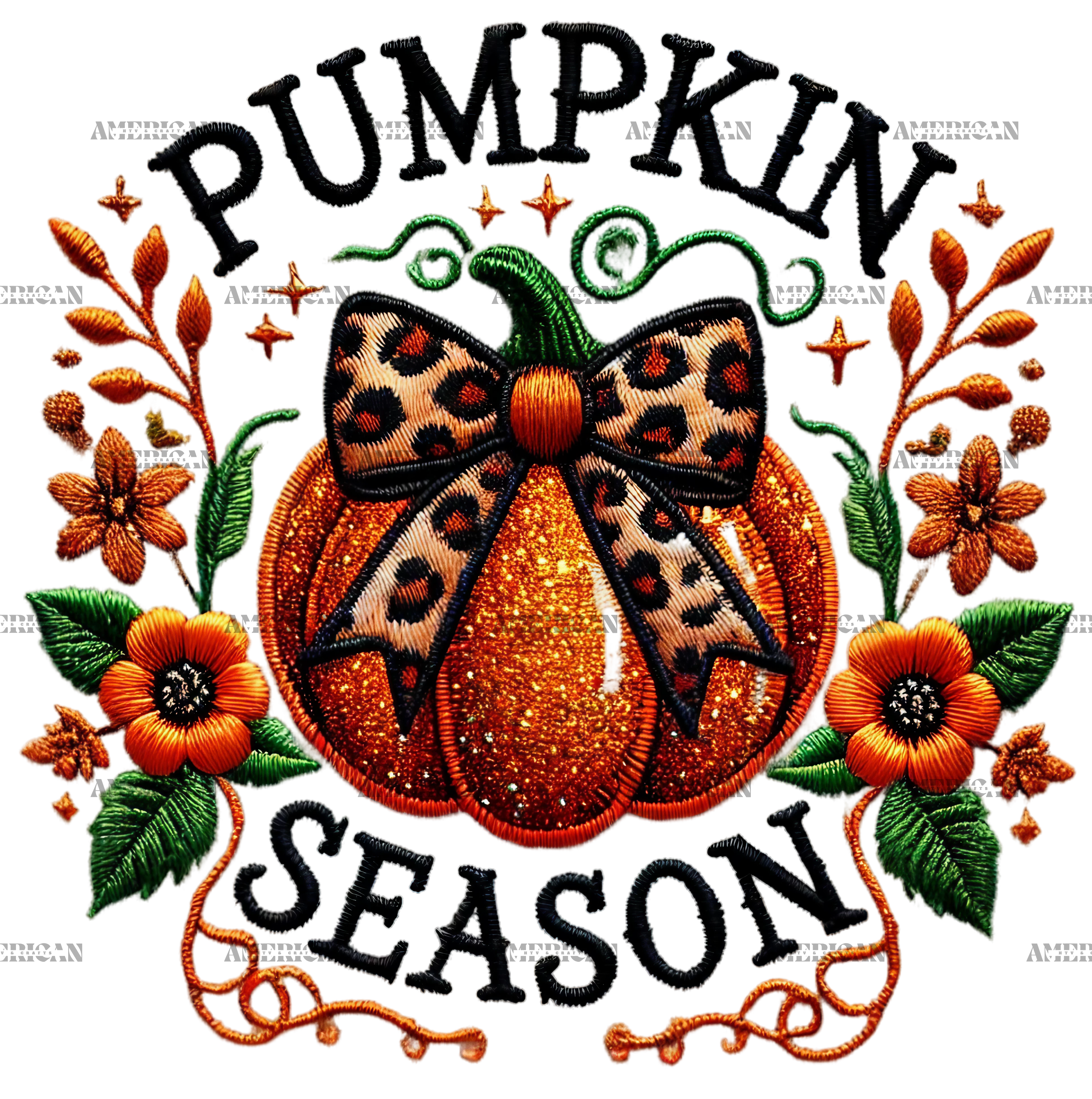 Pumpkin Season-12 DTF Transfer
