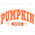 Pumpkin Spice DTF Transfer