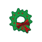 Christmas 2.5" Embroidery Letter Varsity