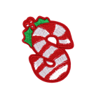 Christmas 2.5" Embroidery Letter Varsity
