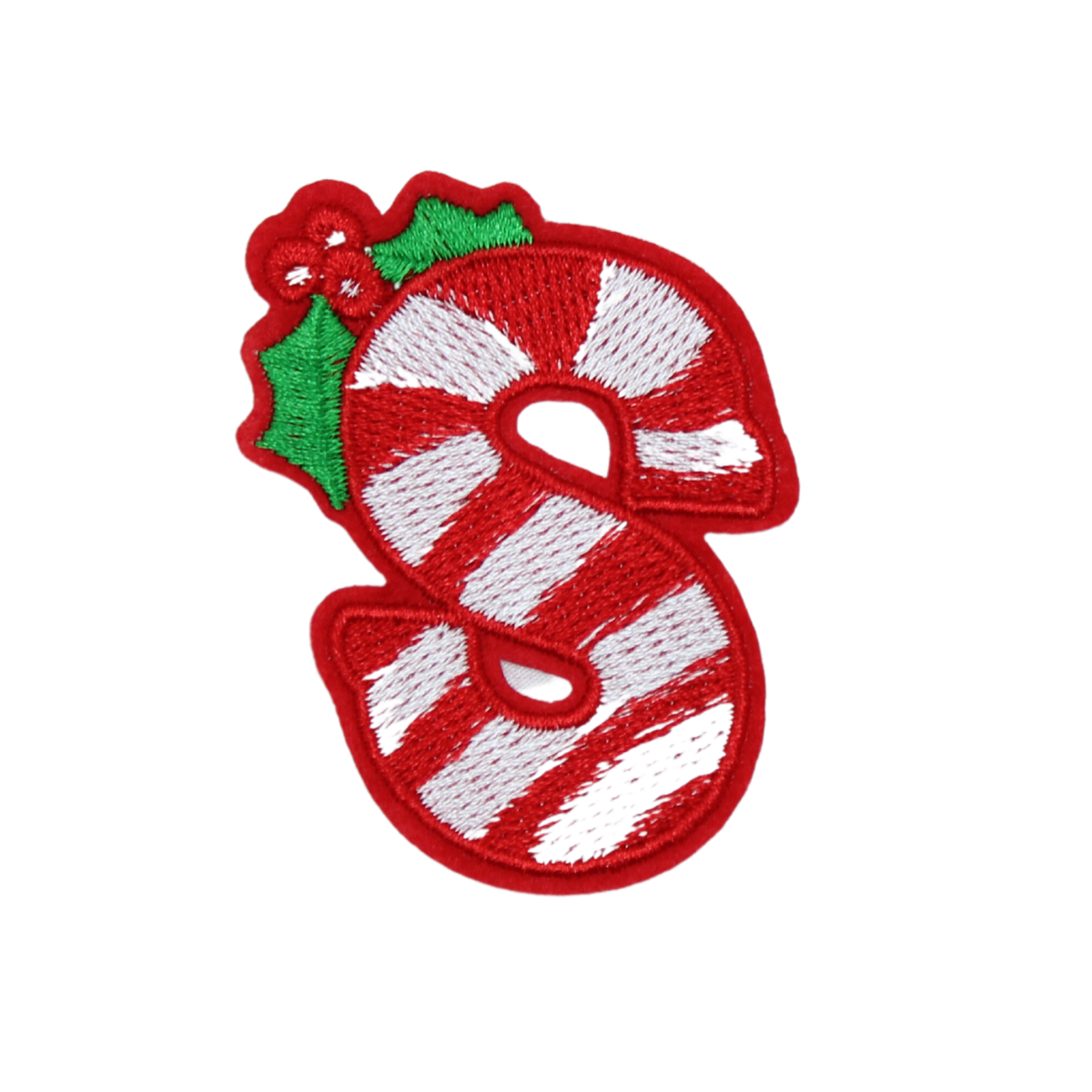 Christmas 2.5" Embroidery Letter Varsity