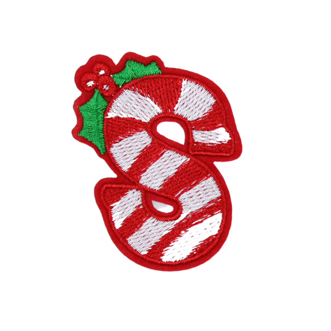 Christmas 2.5" Embroidery Letter Varsity