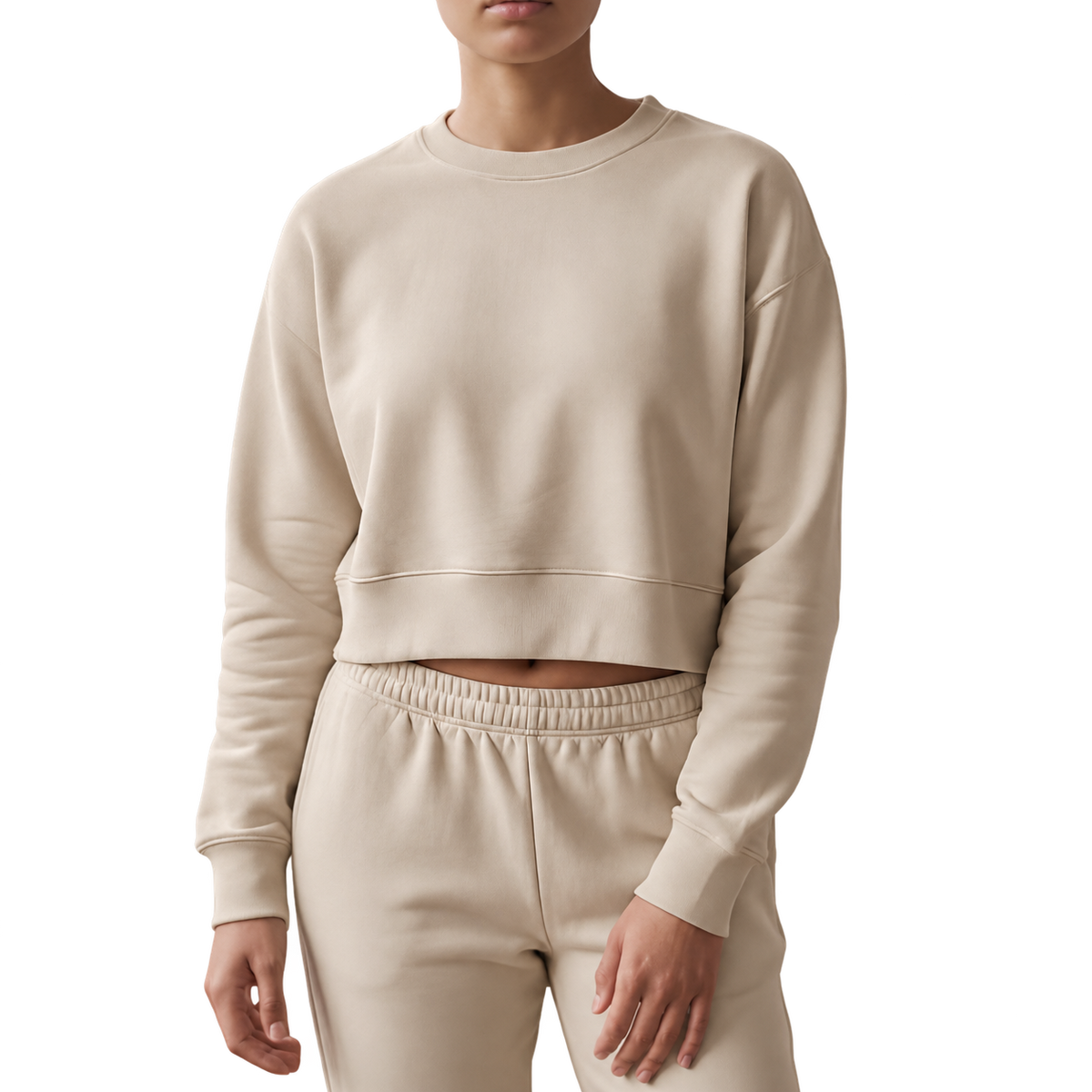 American & Company Women’s Crop Top Sweatshirts