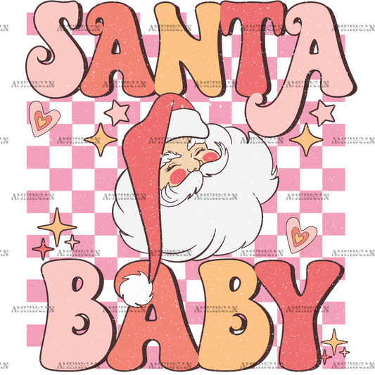 Santa-Baby-10 DTF Transfer