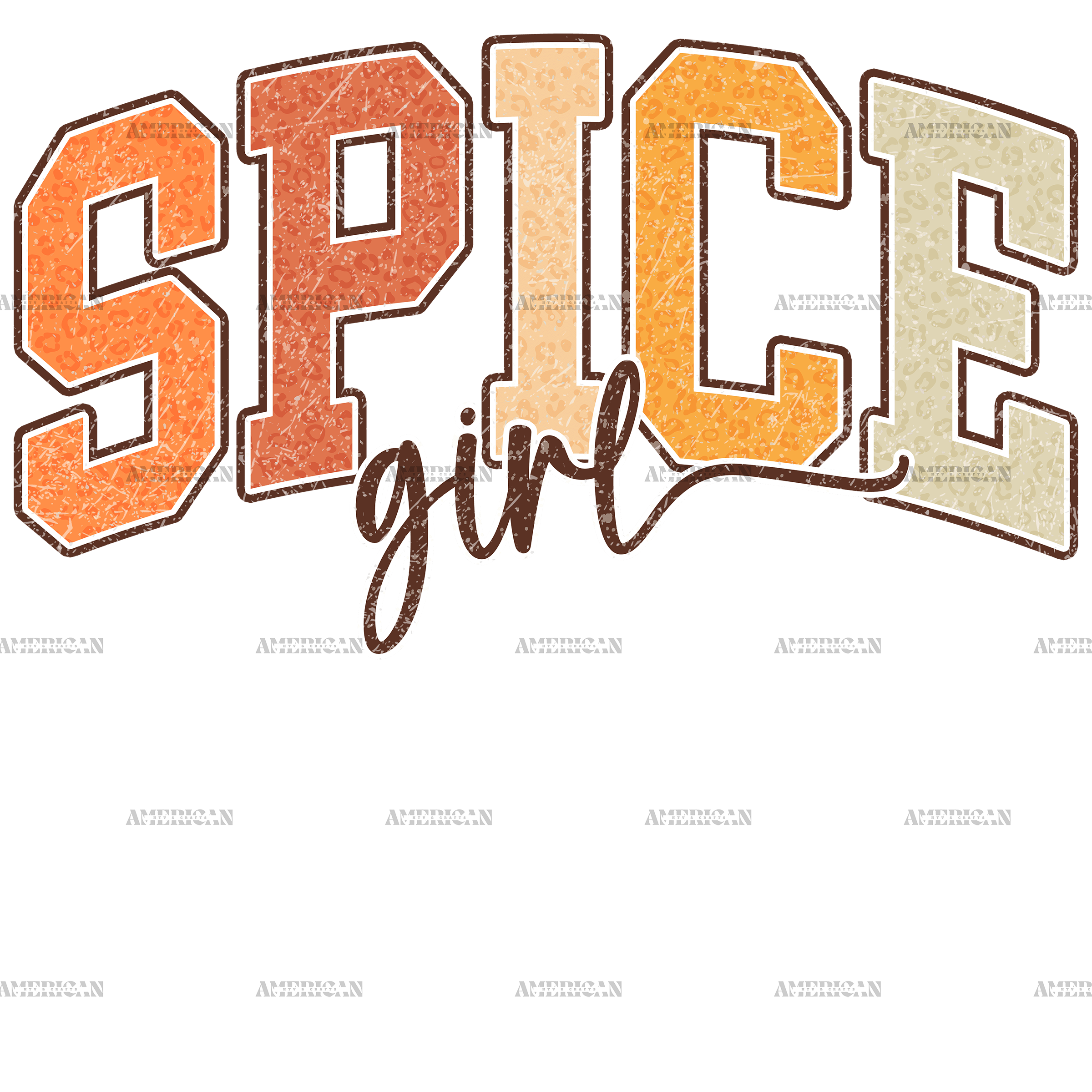 Spice Girl DTF Transfer