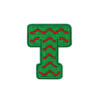 Christmas 2.5" Embroidery Letter Varsity