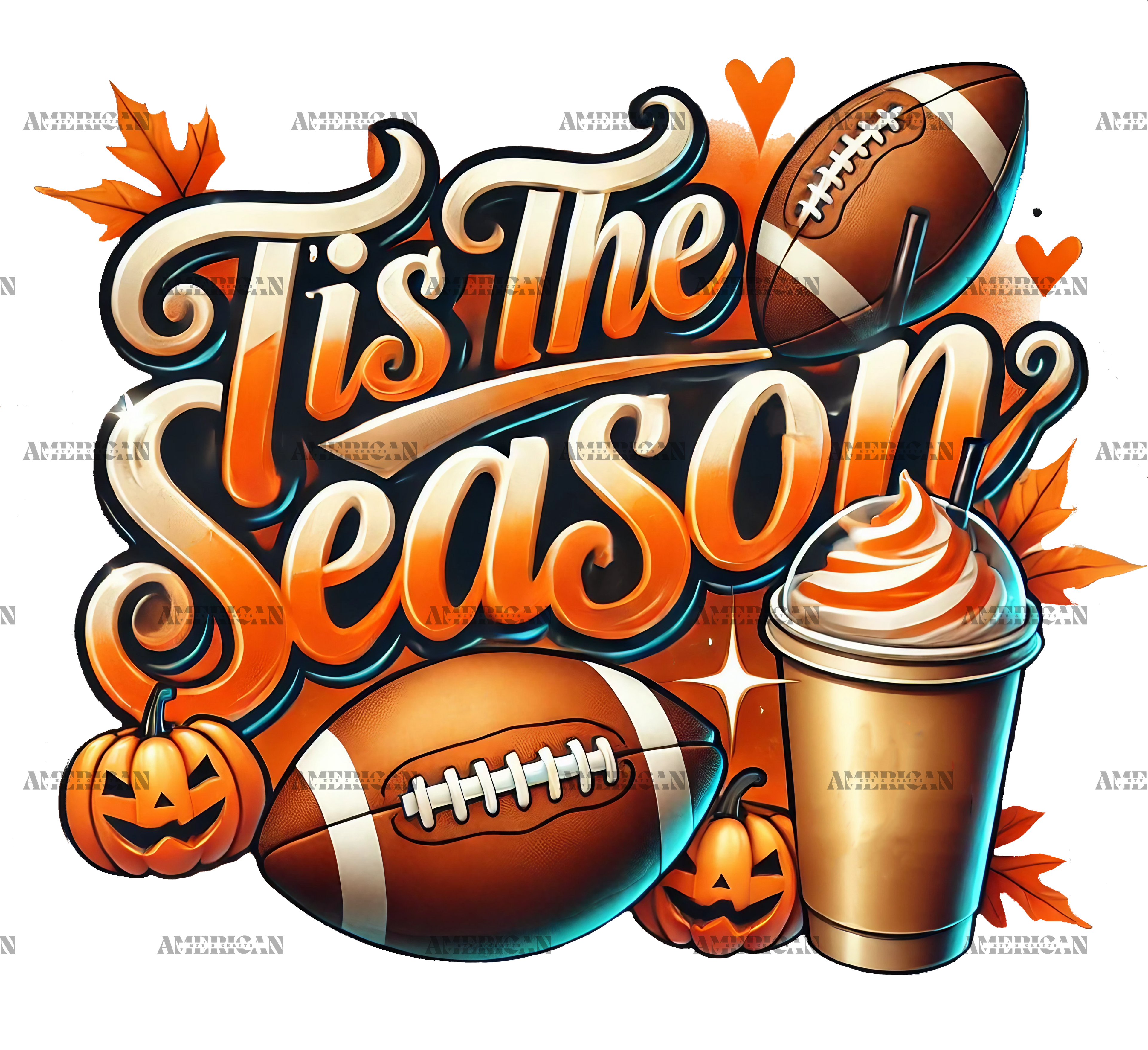 Tis The Season Football Fall-1 DTF Transfer