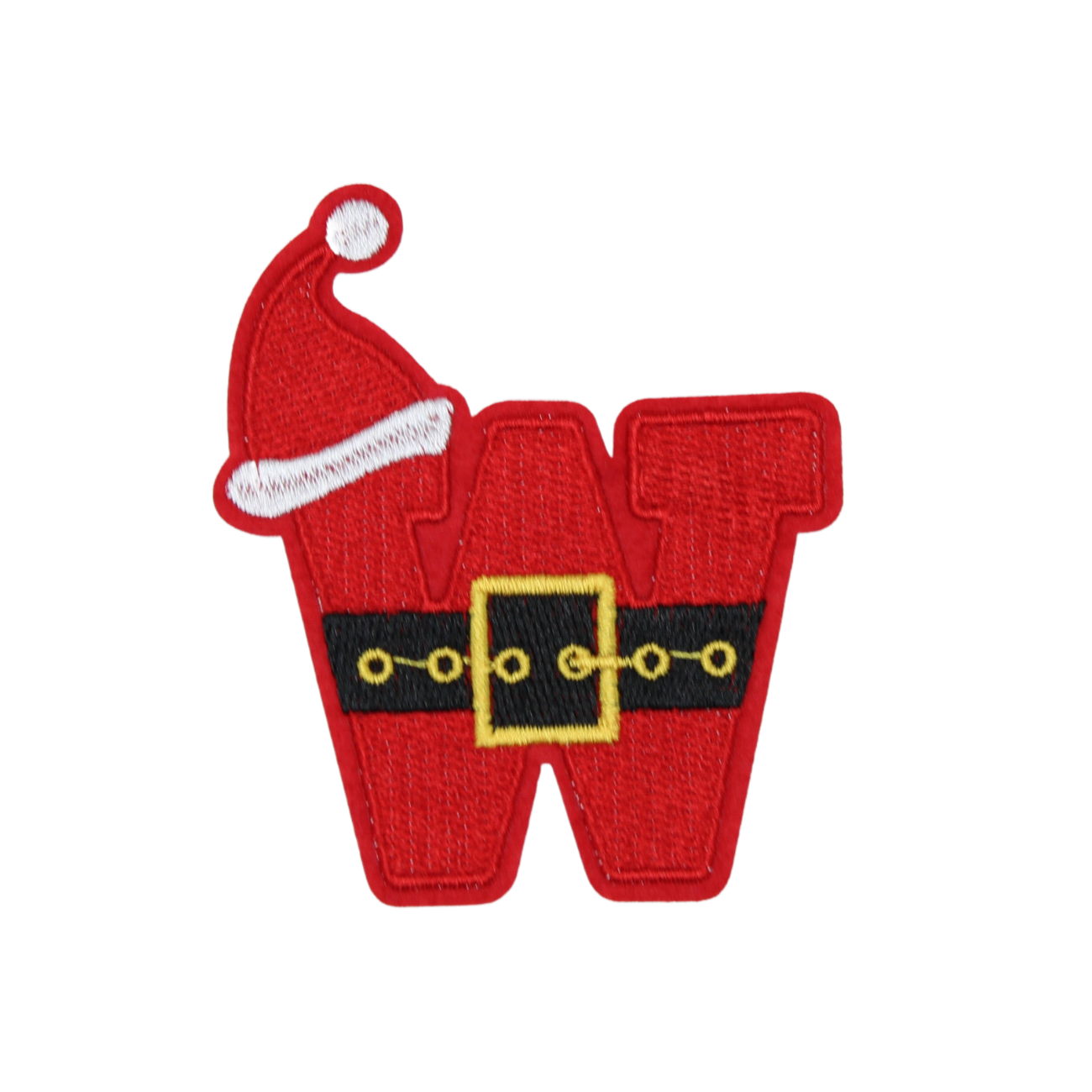 Christmas 2.5" Embroidery Letter Varsity