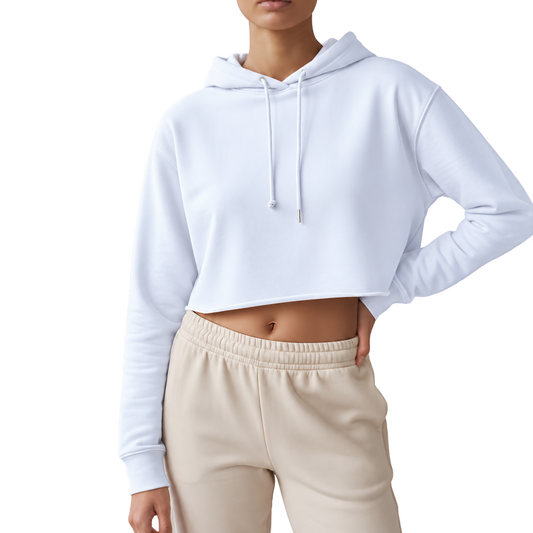 American & Company Women’s Crop Top Hoodies