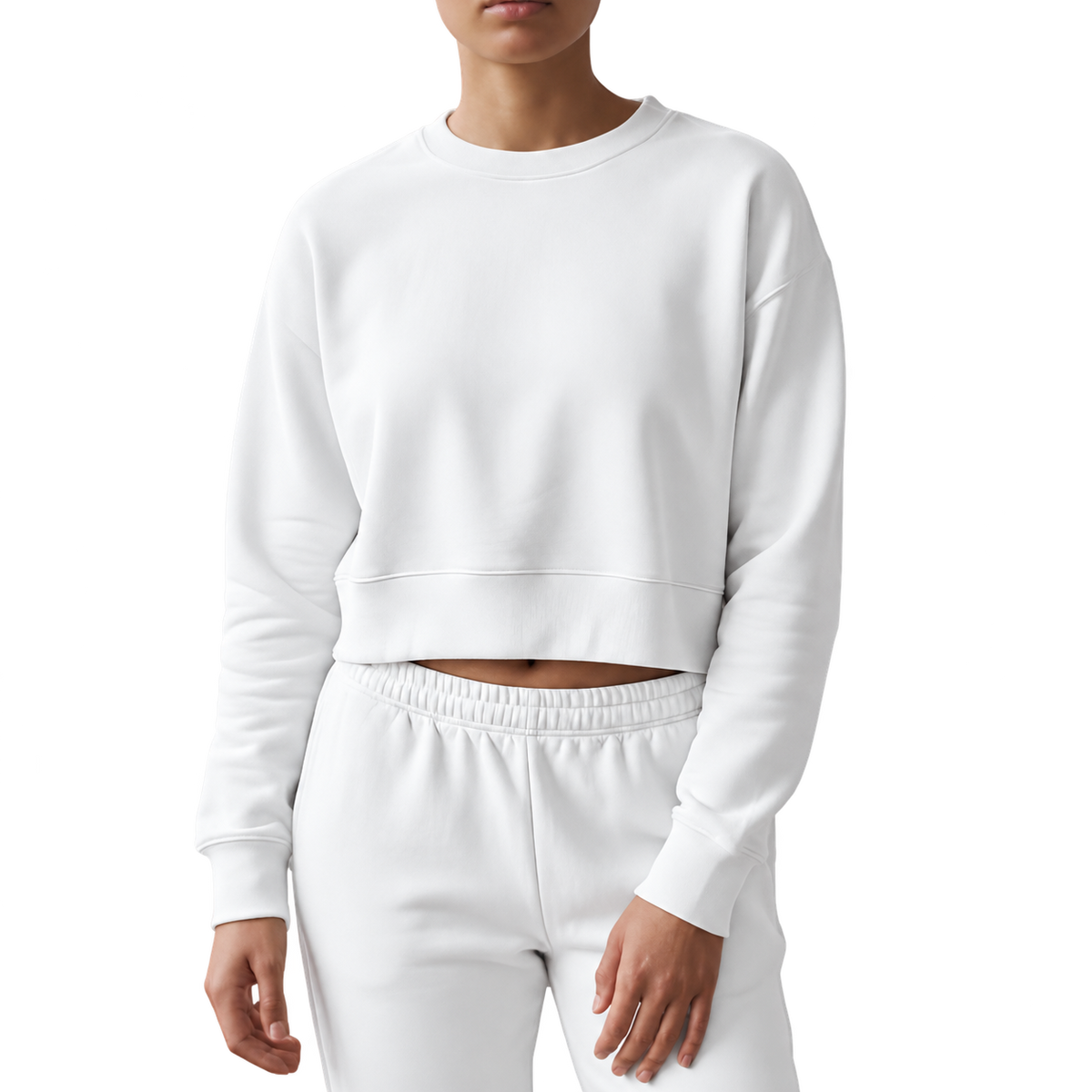 American & Company Women’s Crop Top Sweatshirts