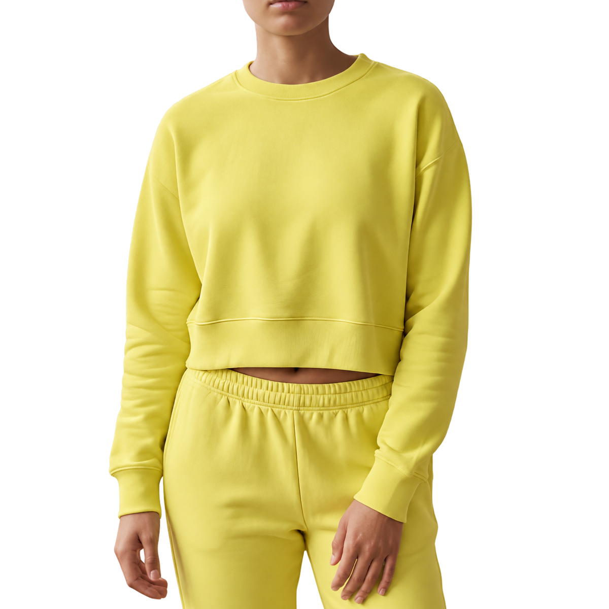 American & Company Women’s Crop Top Sweatshirts
