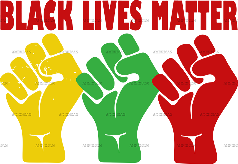 Black Lives Matter DTF Transfer