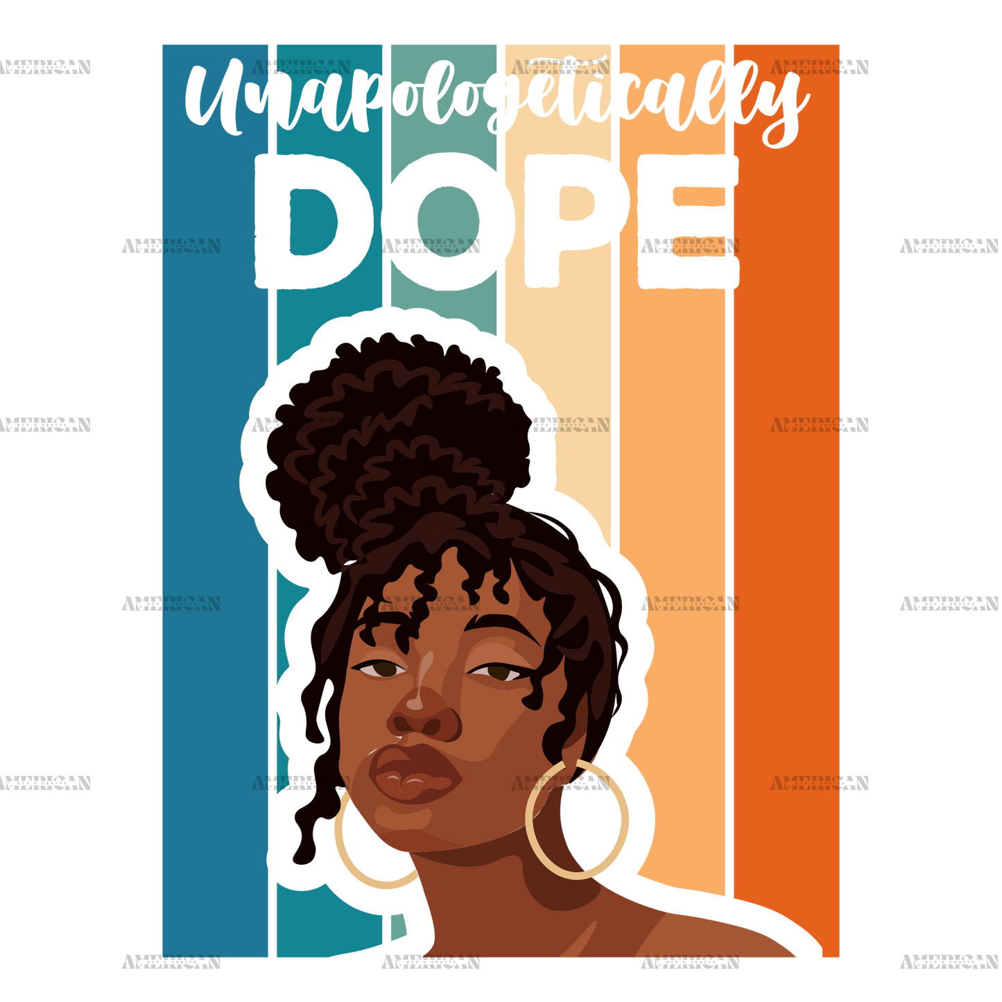 Unapologetically Dope-9 DTF Transfer