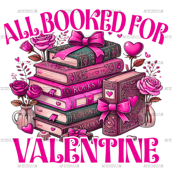 All Booked For Valentine DTF Transfer