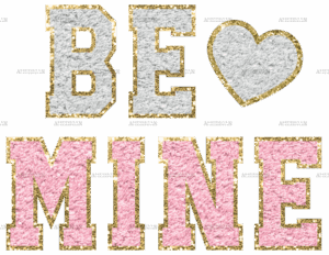 Be Mine-4 DTF Transfer