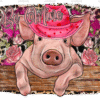 Be Mine Pig-1 DTF Transfer