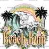 Beach Bum DTF Transfer