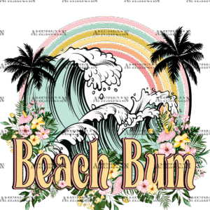 Beach Bum DTF Transfer