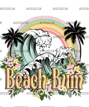 Beach Bum DTF Transfer
