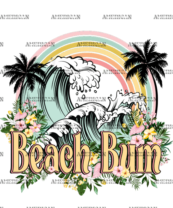 Beach Bum DTF Transfer